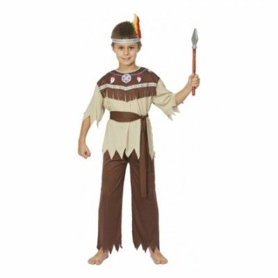 Indiankrigare Barn Maskeraddräkt
