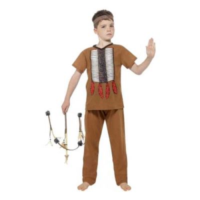 Indianpojke Maskeraddräkt - Large