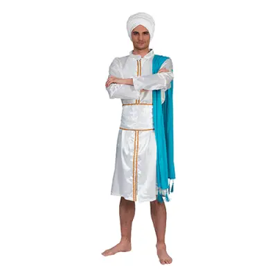 Indisk Man Maskeraddräkt - Small