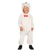 Isbjörn Onesie Barn Maskeraddräkt - Medium
