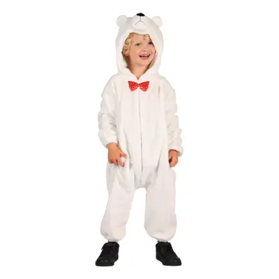 Isbjörn Onesie Barn Maskeraddräkt - X-Small