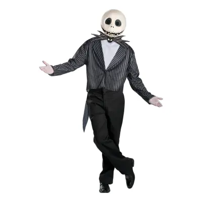 Jack Skellington Deluxe Maskeraddräkt - X-Large