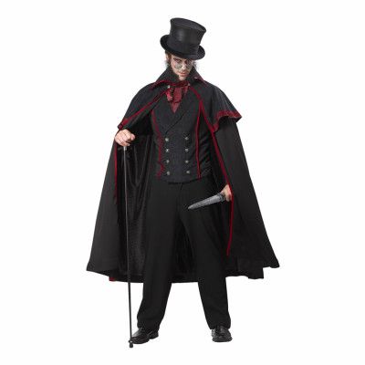 Jack The Ripper Maskeraddräkt - X-Large