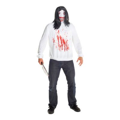 Jeff the Killer Maskeraddräkt - Standard
