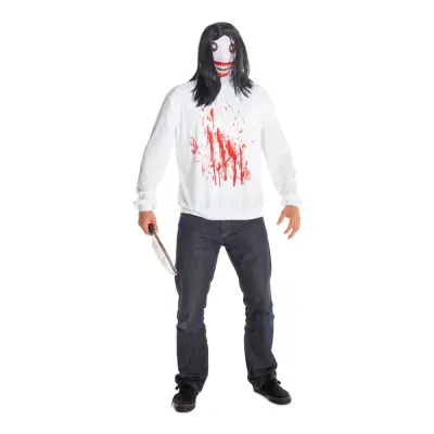 Jeff the Killer Maskeraddräkt - Standard