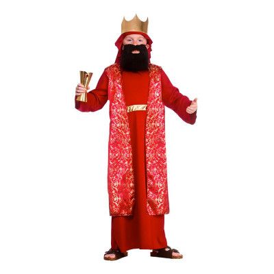 Jesu Födelse Vis Man Röd Barn Maskeraddräkt - X-Large