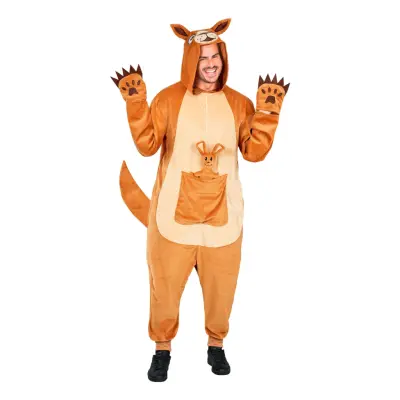 Känguru Onesie Maskeraddräkt - XX-Large
