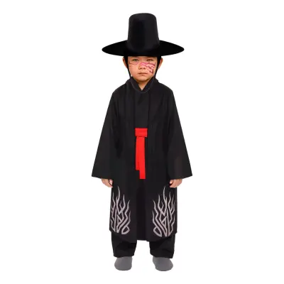 K-pop Demon Barn Maskeraddräkt - Small