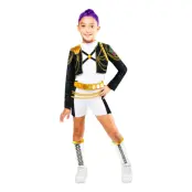 K-pop Demon Hunters™ Rumi Gold Hybrid Barn Maskeraddräkt - X-Small