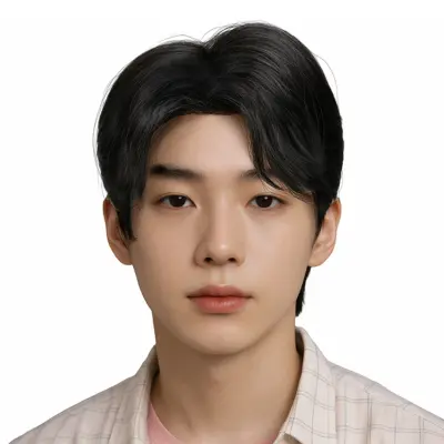 K-pop Demon Svart Peruk - One size