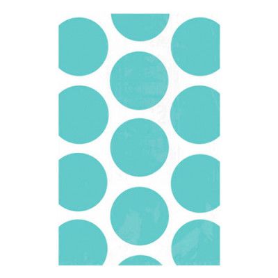 Kalaspåsar Polka Dot Turkos - 10-pack