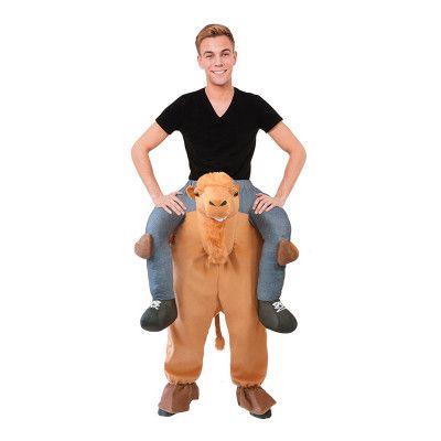 Kamel Piggyback Maskeraddräkt - One size
