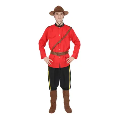 Kanadensisk Polisuniform Maskeraddräkt - Standard