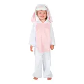 Kanin Jumpsuit Barn Maskeraddräkt - X-Small