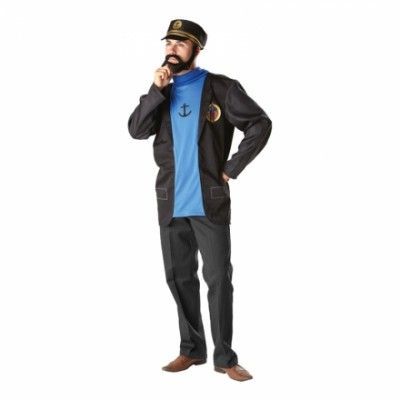 Kapten Haddock Maskeraddräkt
