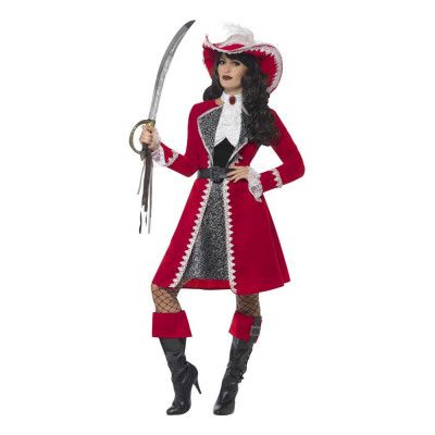 Kapten Krok Dam Maskeraddräkt - Large