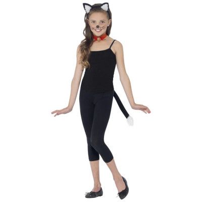 Katt Kit Maskerad Barn