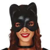 Katt Mask Svart