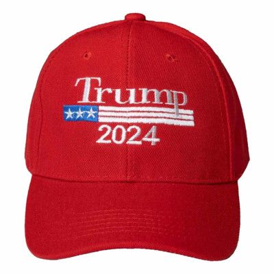 Keps Trump 2024 - Röd
