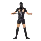 Kinky Svart Maskeraddräkt - Large