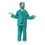 Kirurg Barn Maskeraddräkt - X-Large