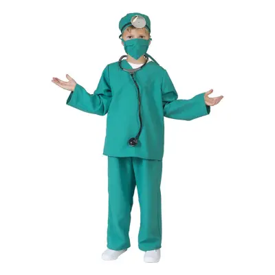 Kirurg Barn Maskeraddräkt - X-Large