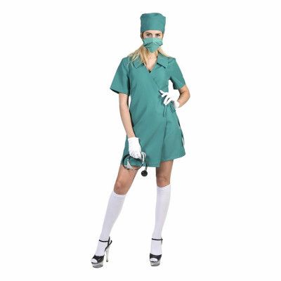 Kirurg Klänning Maskeraddräkt - Small