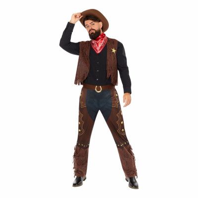 Klassisk Cowboy Maskeraddräkt - Small