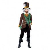 Klassisk Mad Hatter Deluxe Maskeraddräkt - X-Large