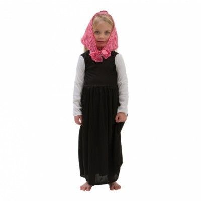 Klassisk Påskkärring Barn Maskeraddräkt - Small