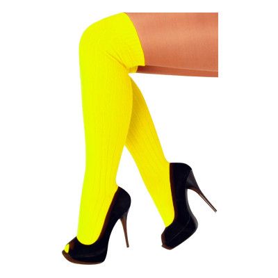 Knästrumpor Neongula - 41-47