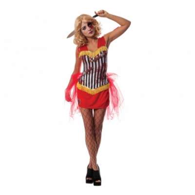 Knivkastarens Assistent Maskeraddräkt - Small