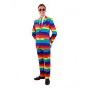 Kostym Rainbow Herr - 46