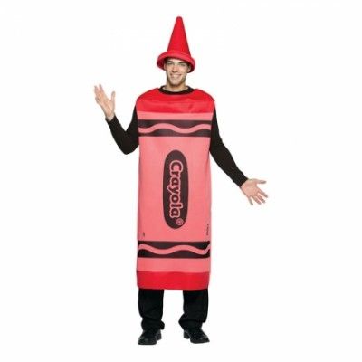Krita Röd Maskeraddräkt - One size