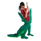 Krokodilattack Pirat Maskeraddräkt - One size