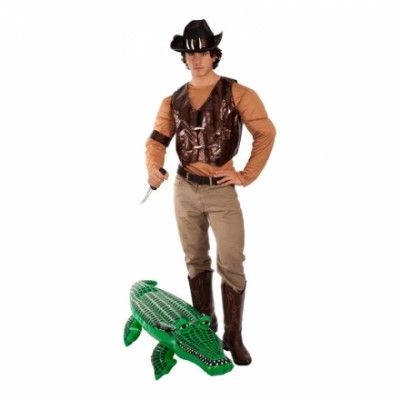 Krokodiljägare Maskeraddräkt