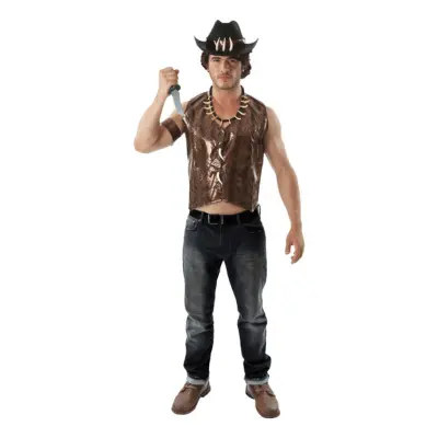 Krokodiljägaren Maskeraddräkt - X-Large