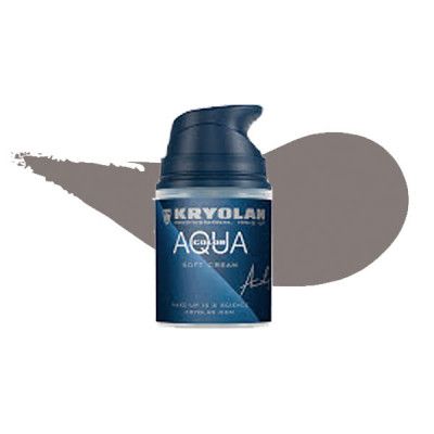 Kryolan Aquacolor Soft Cream - Silver