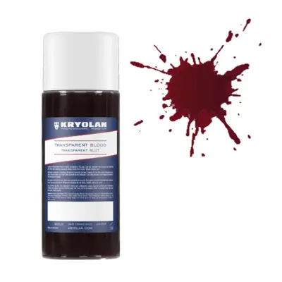 Kryolan Transparent Blod - 50 ml Mörk