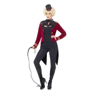 Kvinnlig Cirkusdirektör Maskeraddräkt - Small