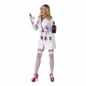 Kvinnlig Dr Shots Maskeraddräkt