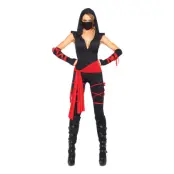 Dödlig Ninja Deluxe Maskeraddräkt - X-Large