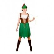 Kvinnlig Robin Hood Maskeraddräkt - Medium