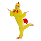 Kyckling Gul Maskeraddräkt - X-Large