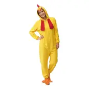 Kyckling Jumpsuit Maskeraddräkt - Large/X-Large
