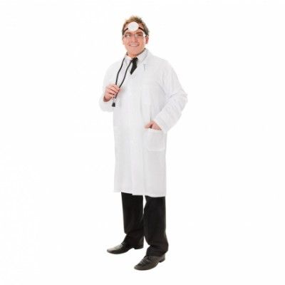 Läkare Budget Maskeraddräkt - One size