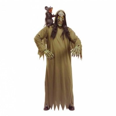 Läskig Häxa Maskeraddräkt - One size