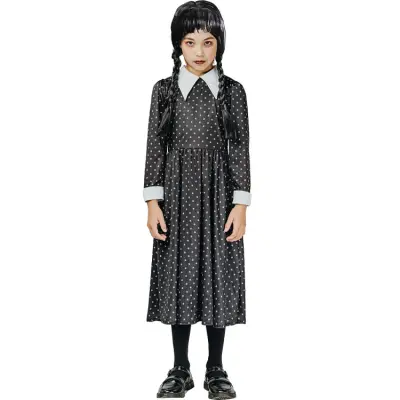 Läskig Skolflicka Maskeraddräkt Barn