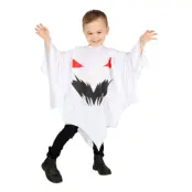 Läskig Spöke Poncho Barn Maskeraddräkt - One size
