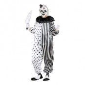 Mördar Pierrot Maskeraddräkt - Medium